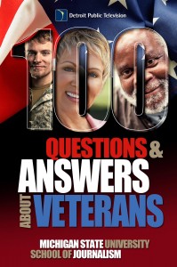 Cover of the Bias Busters guide, "100 Questions and Answers About Veterans: A Guide for Civilians"