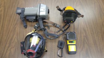 A showcase of current and previous thermal imaging equipment.