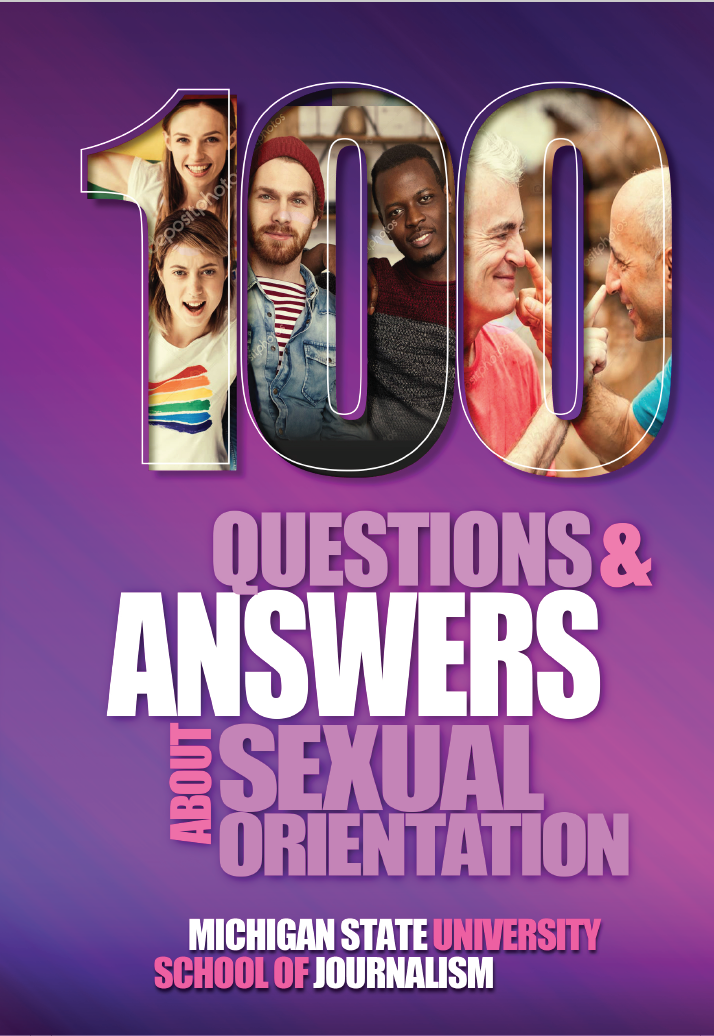 Cover of 100 Questions and Answers About Sexual Orientation