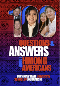 Cover of the guide "100 Questions and Answers About Hmong Americans: Secret No More"