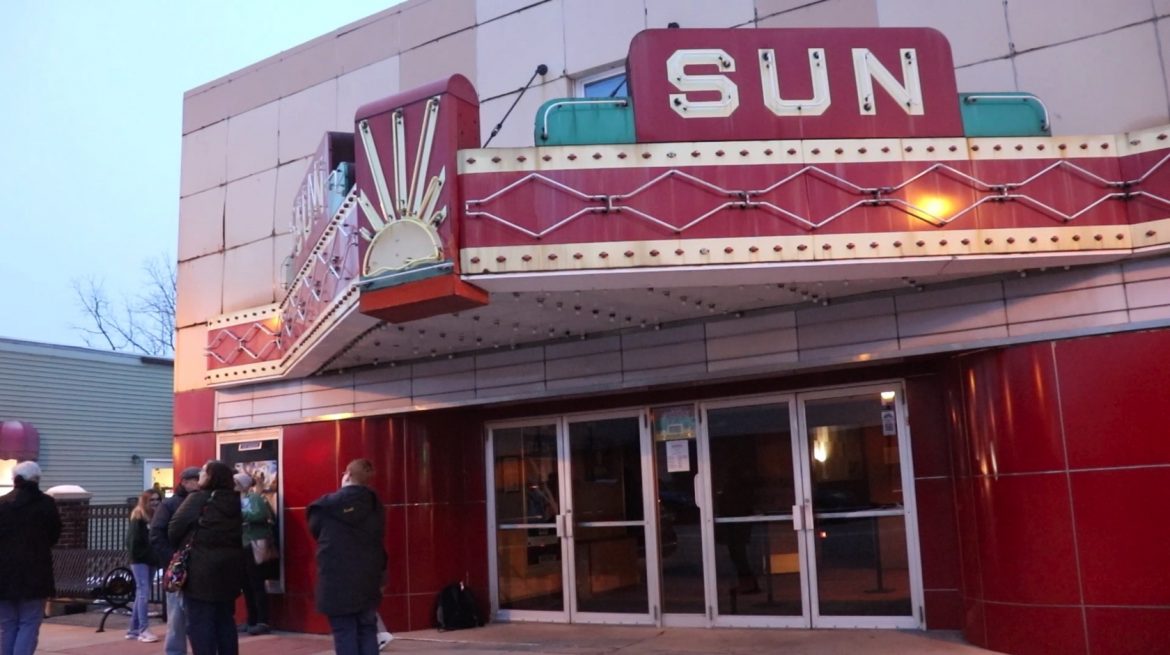 The Sun Theater is located in downtown Williamston. It was the host for Dr. Bob's 60th birthday party.