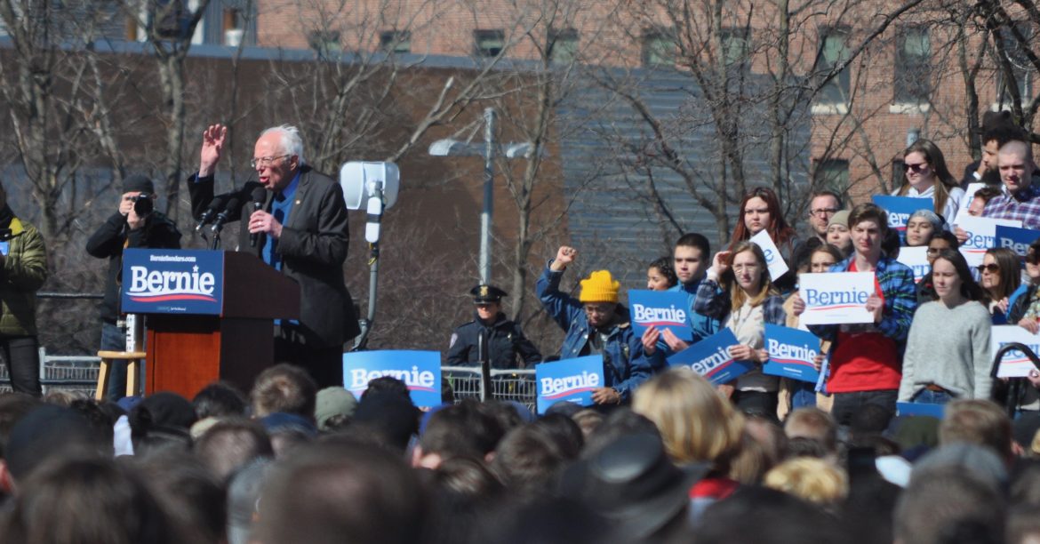Bernie Sanders visits Grand Rapids