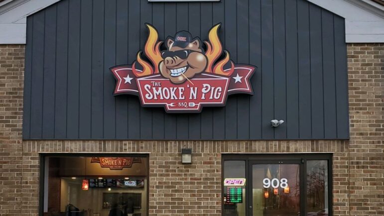 The Smoke 'N Pig opened its Delta Township restaurant at 908 Elmwood Road just three months before restaurants were shut down in March due to the coronavirus pandemic. The restaurant also operates a food truck.