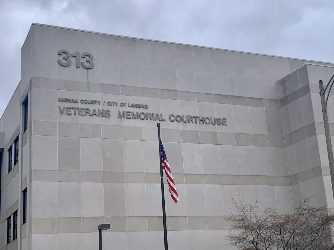 Veterans Memorial Courtroom, front of the building