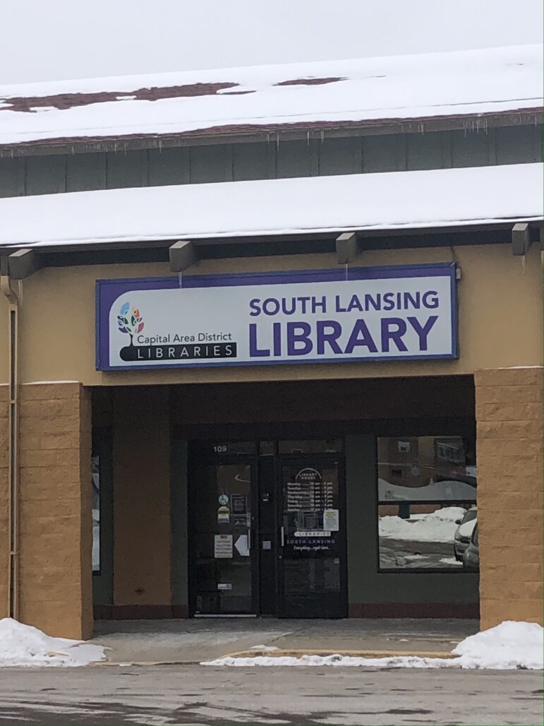 The South Lansing Library in Lansing Michigan