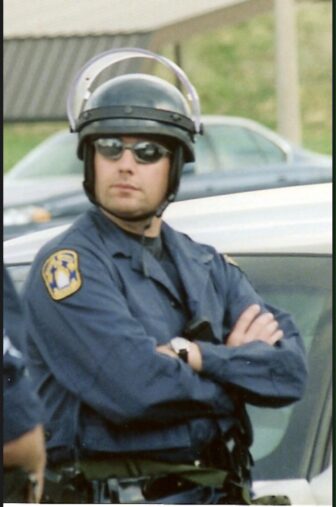 Ronald Seyka serving for the LPD in the 1990’s. Seyka served in numerous positions in his career, including road patrol, undercover assignments and detective.