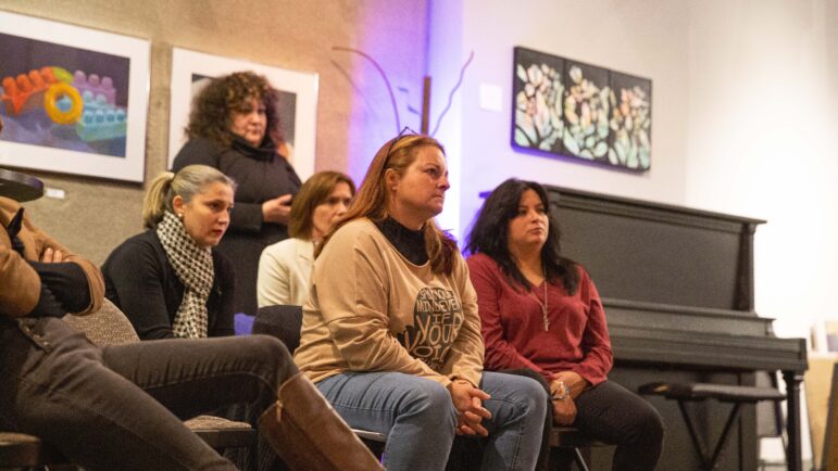 The Creative Collective and the Artist’s Umbrella organized an open-mic event in Lansing.