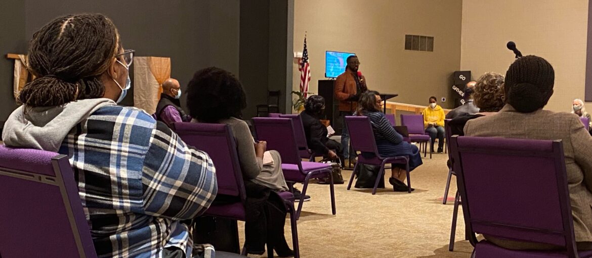 The Assembly of Lansing Pastors held a community meeting Nov. 10 to discuss gun violence in the city. Community members as well as community leaders and organizers also attended.
