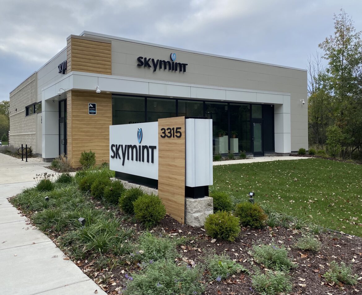 Skymint operates a marijuana dispensary at 3315 Coolidge Road in East Lansing.