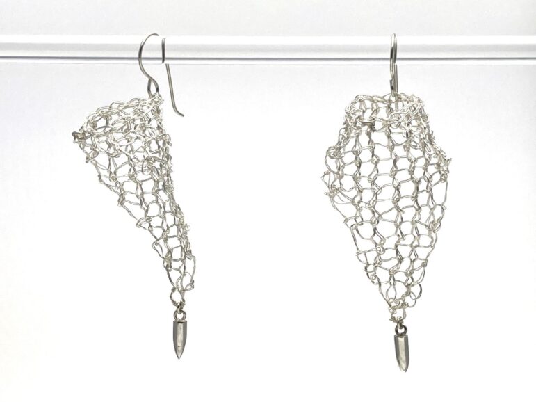 Fine Silver Earrings by Kate Wilcox Leigh