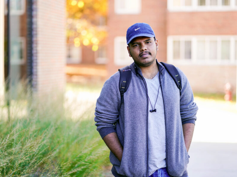 Althaf Shaik, a Michigan State University master’s student from India, said he wishes that young people were more interested in politics in the U.S. “The people who have been born and brought up here and have the right to vote, they should come forward,” Shaik said.