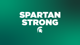Spartan Strong with MSU Spartan helmet logo