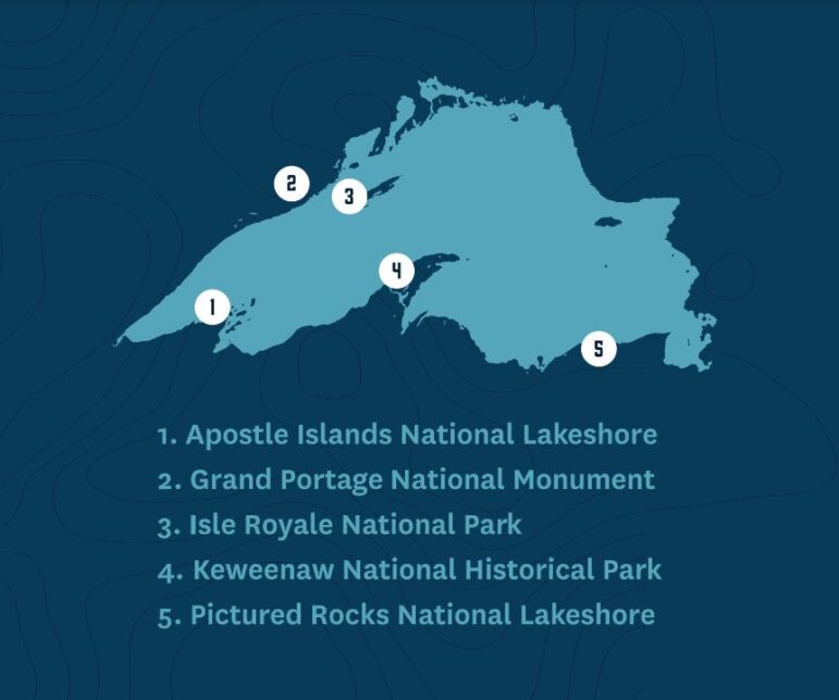 All five of Lake Superior’s National Parks are getting solar panels and electric vehicles.