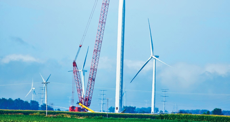 Wind turbine construction