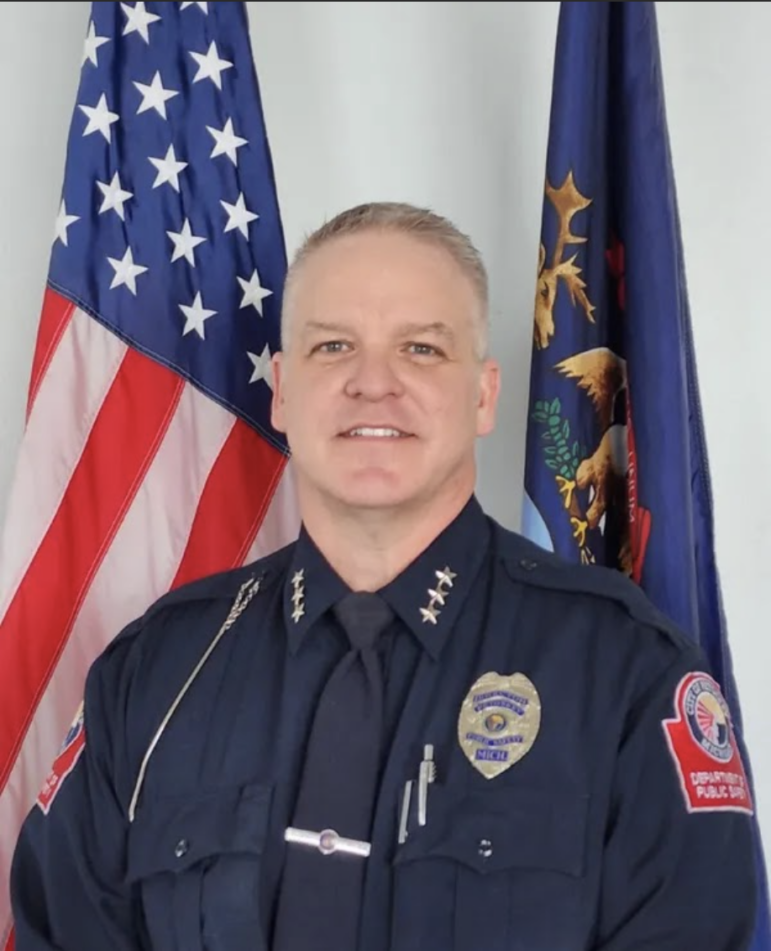 Petoskey Public Safety Director Adrian Karr worked to gain accreditation for his department in 2022.
