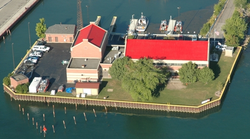 Coast Guard station in St. Clair Shores