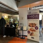 The entrance to Thrive Dining Hall