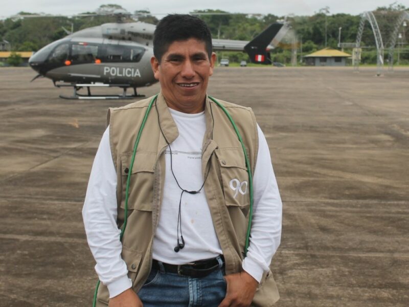 Despite threats and attacks, Peruvian journalist Manuel Calloquispe continues to cover environmental controversies, saying, “I decided that if I don’t do it, who else will do it?”