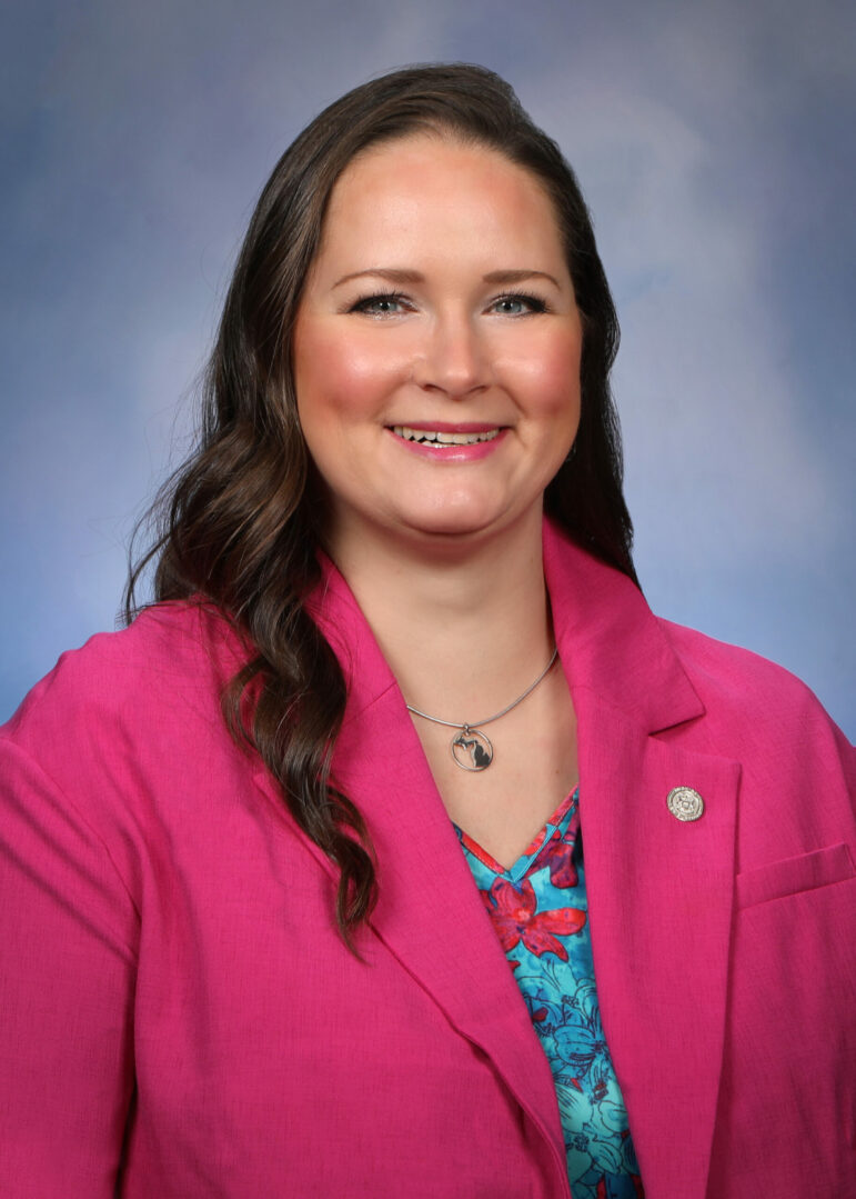Rep. Carrie Rheingans, D-Ann Arbor, introduced the bill to establish an Office of the Tribal Legislative Liaison. Carrie Rheingans, D-Ann Arbor Credit: Michigan House of Representatives