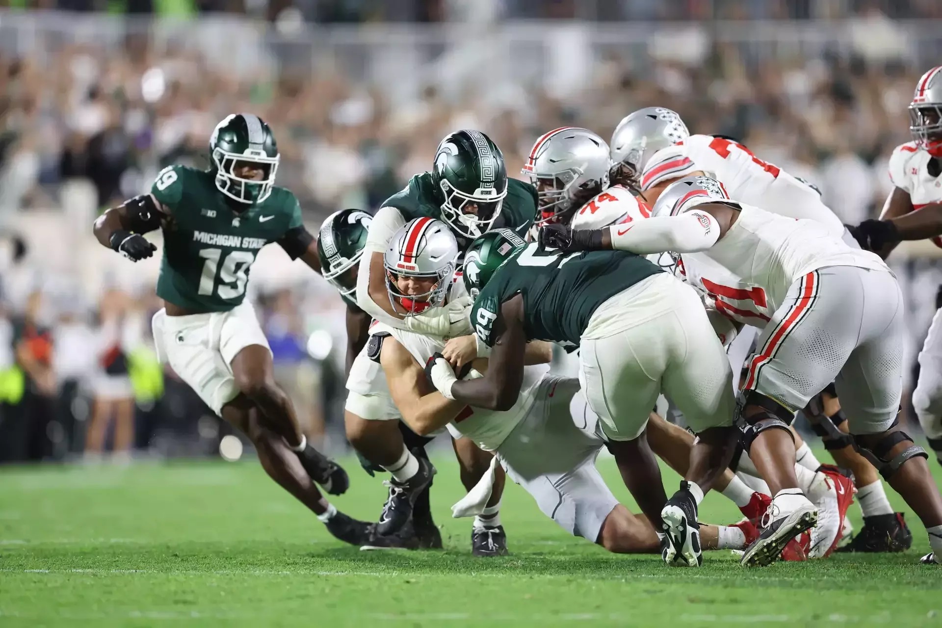 Selfinflicted wounds plague MSU, fall to No. 3 OSU 387 Spartan Newsroom